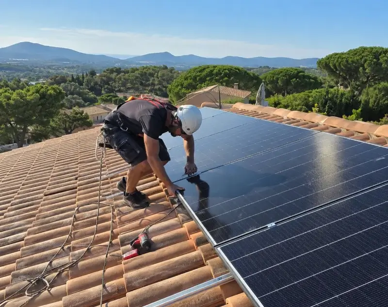 Installateur panneaux solaires Cruscades — pose photovoltaïque sur toiture